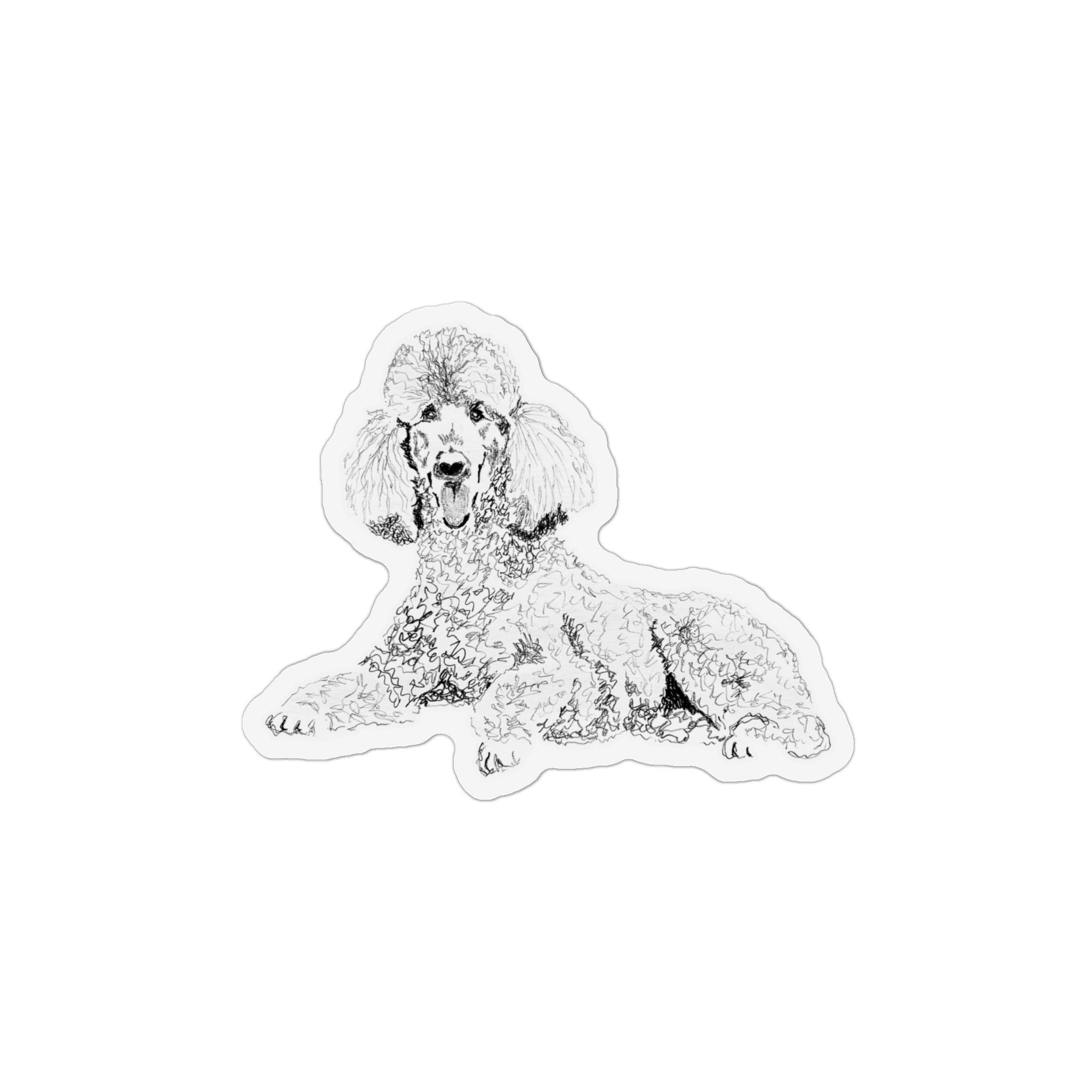 Poodle Magnet