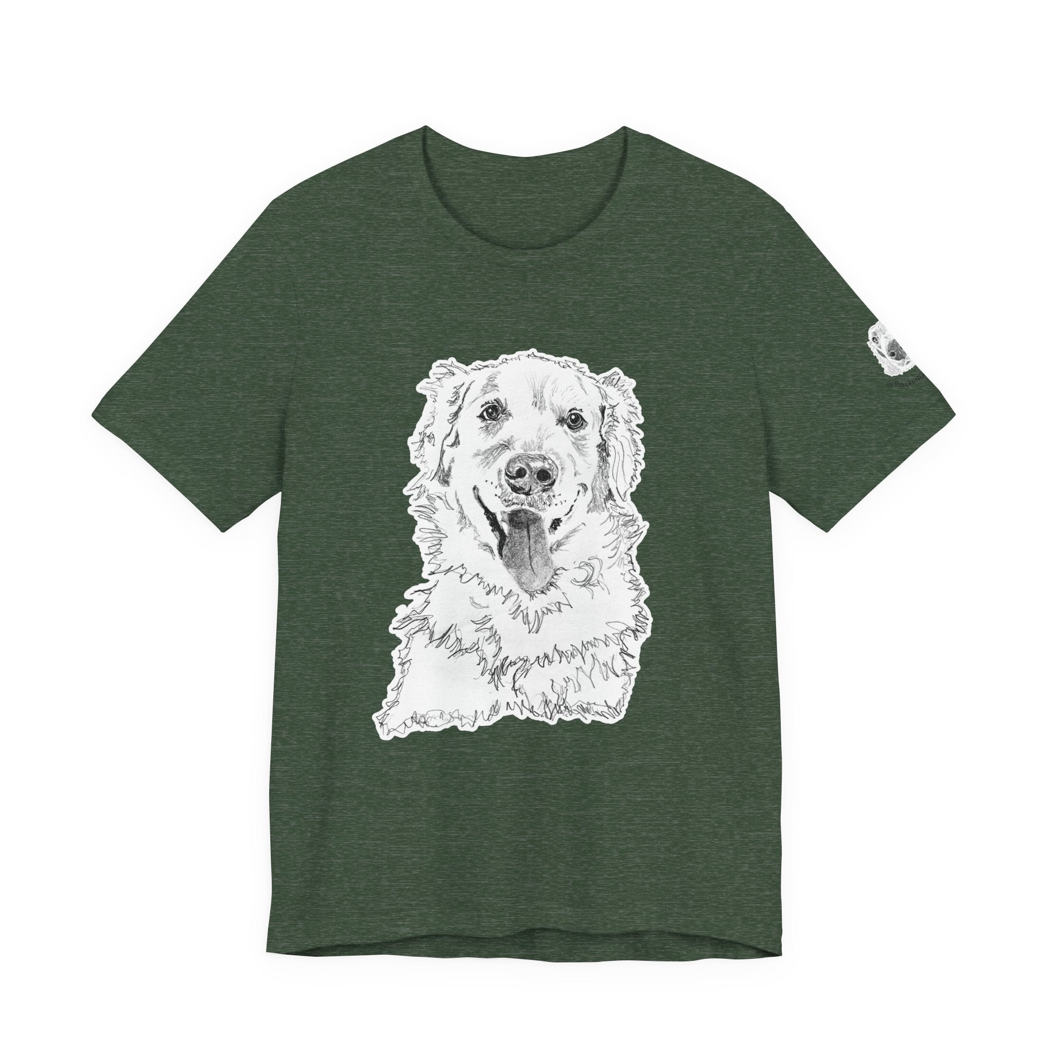 Golden Retriever Puppy - Unisex Short Sleeve Tee