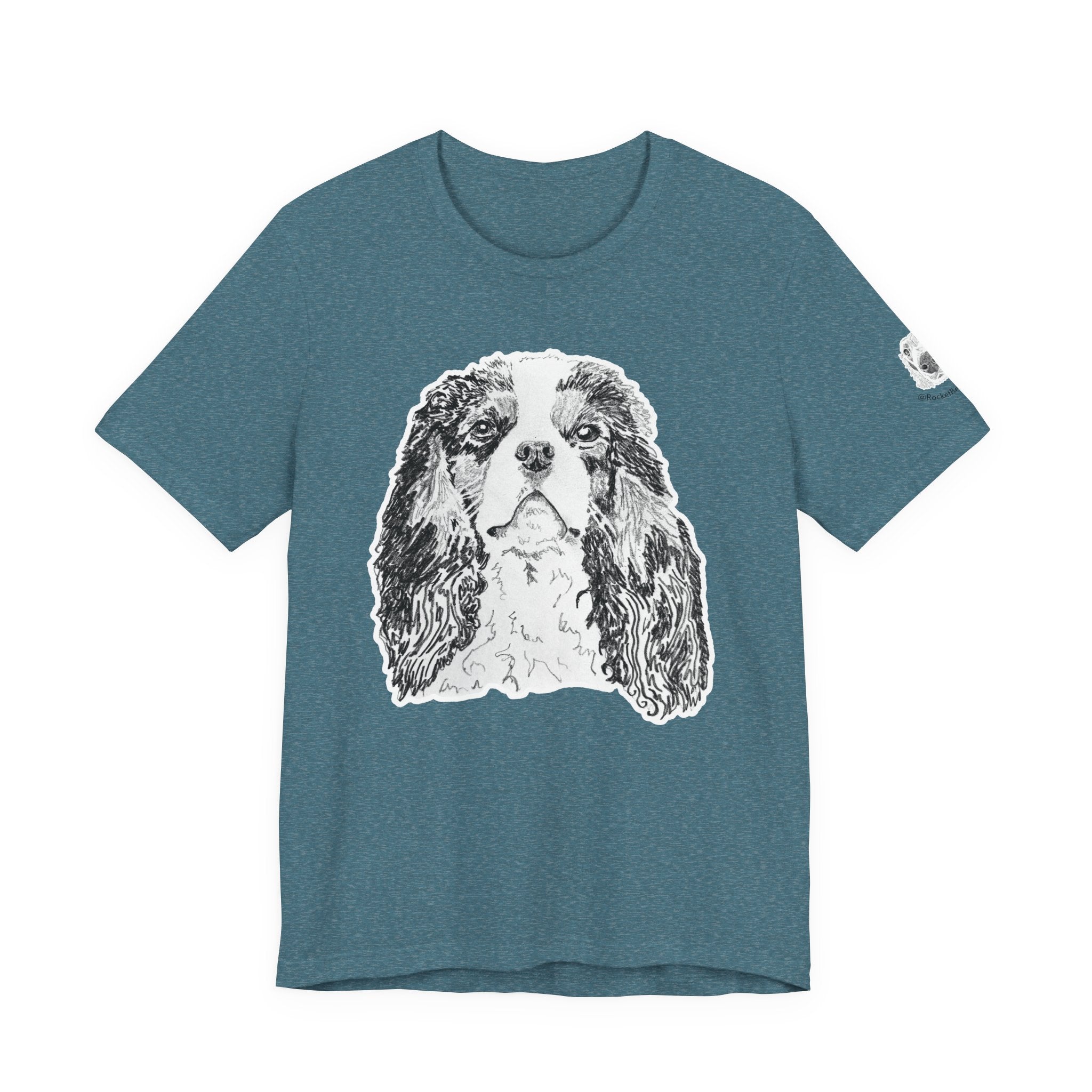 Cavalier Spaniel - Unisex Short Sleeve Tee