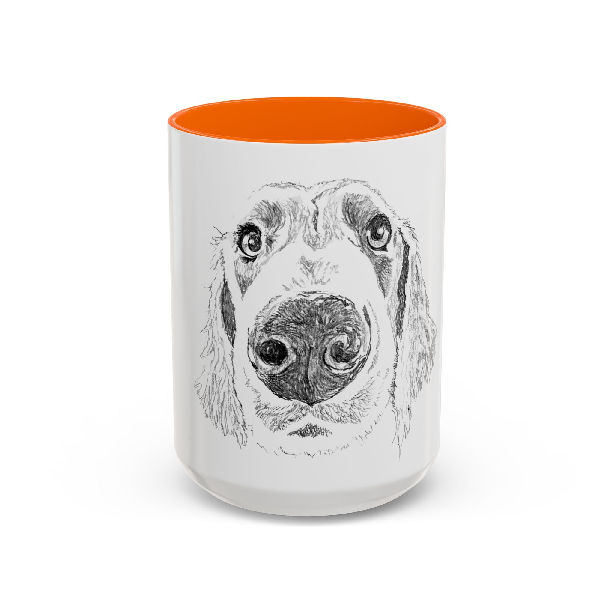 Rocket Bear - Long Haired Weimaraner Coffee Mug