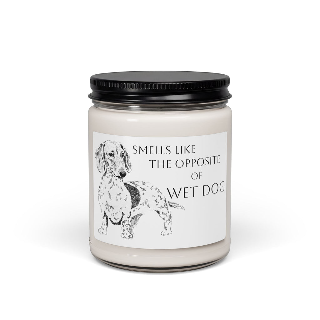 Dachshund Candle