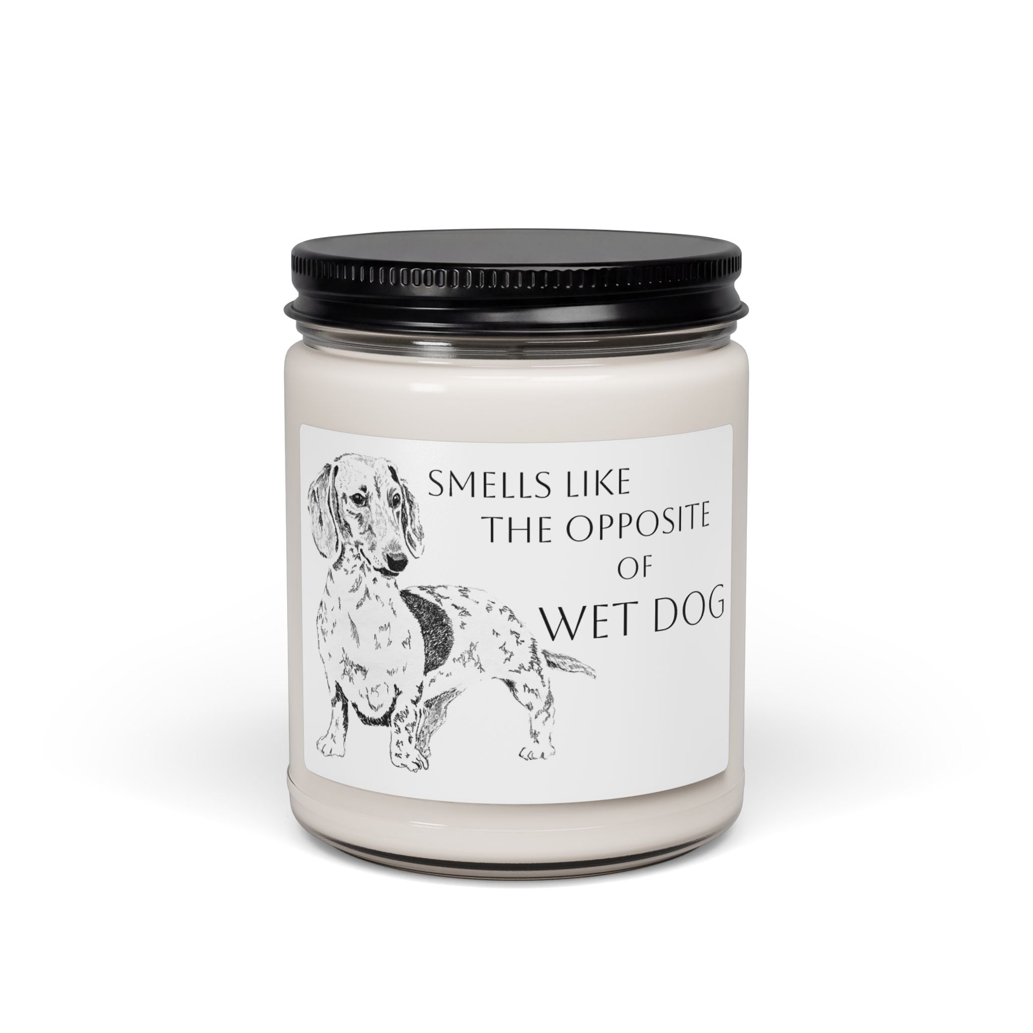 Dachshund Candle