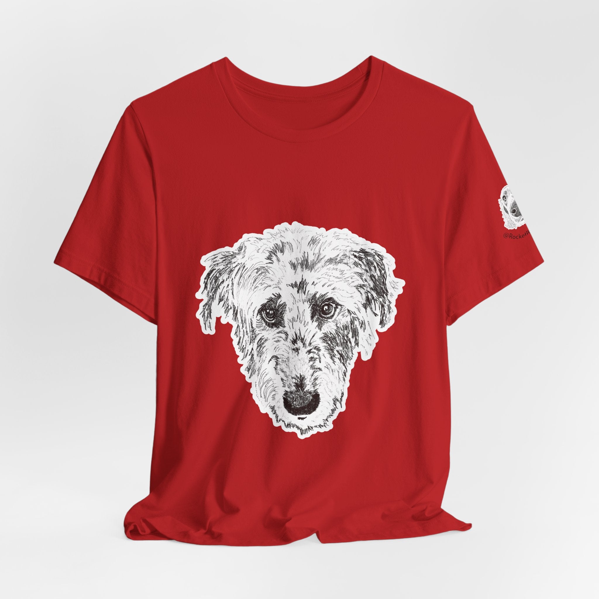 Irish Wolfhound Unisex Short Sleeve Tee