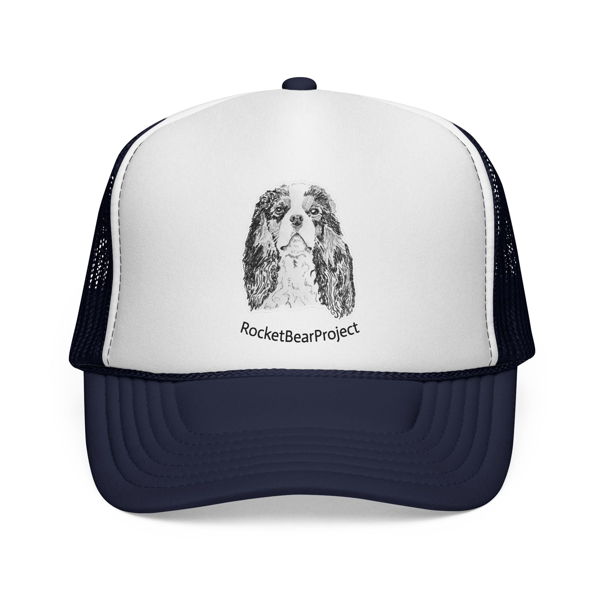 Cavalier Spaniel Trucker Cap
