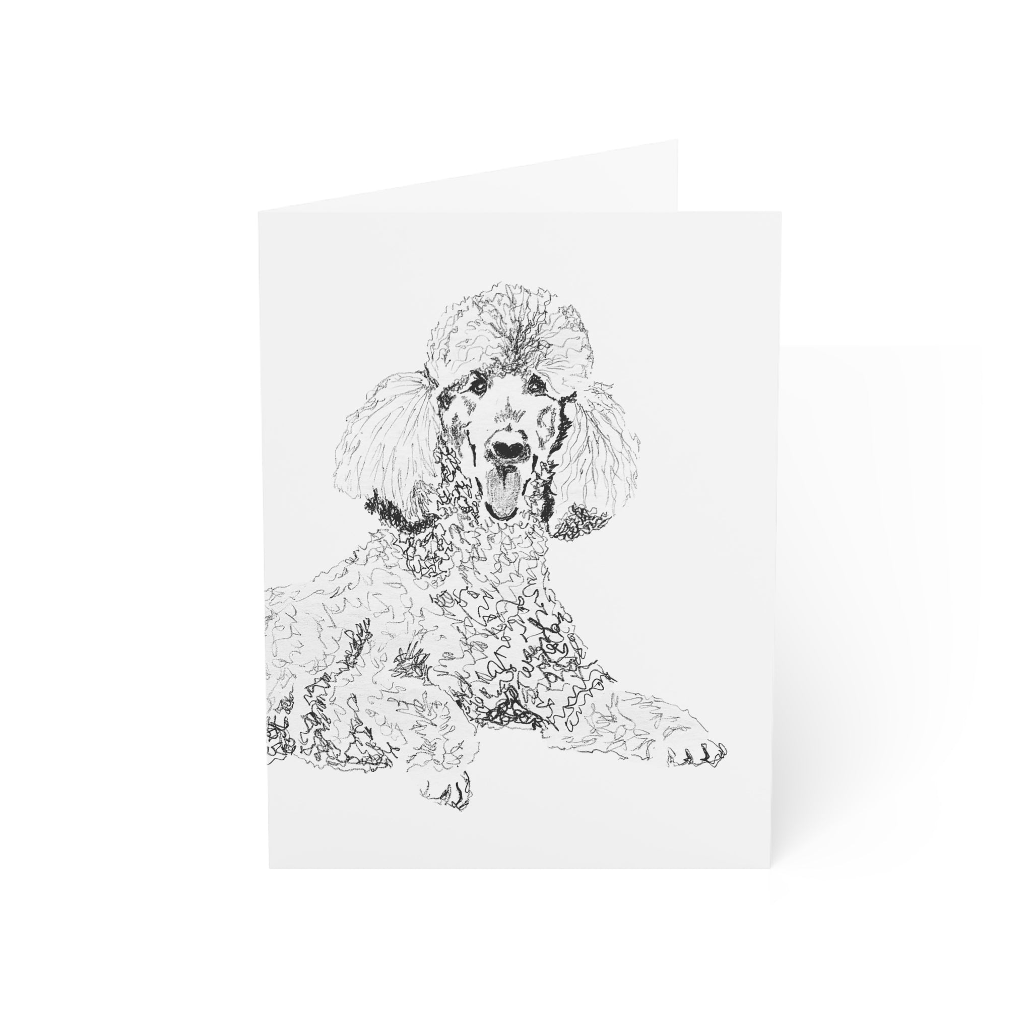 Poodle Greeting Cards