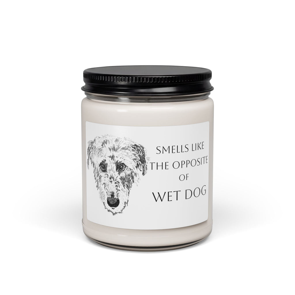 Irish Wolfhound Candle