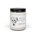 Irish Wolfhound Candle