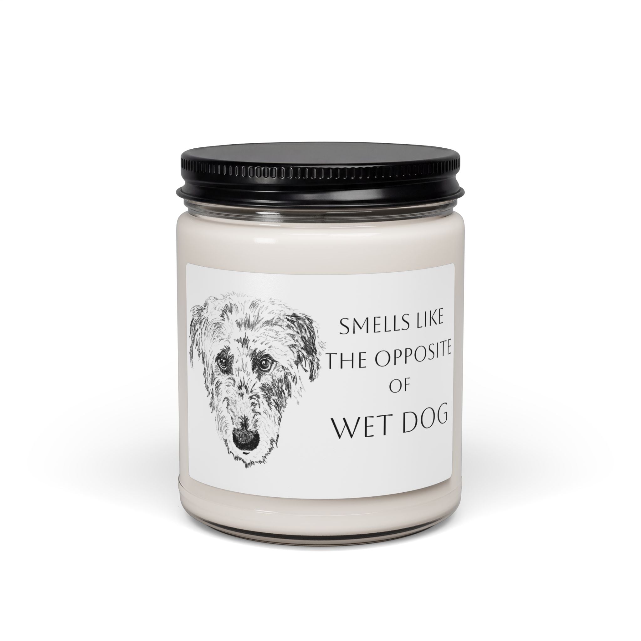 Irish Wolfhound Candle