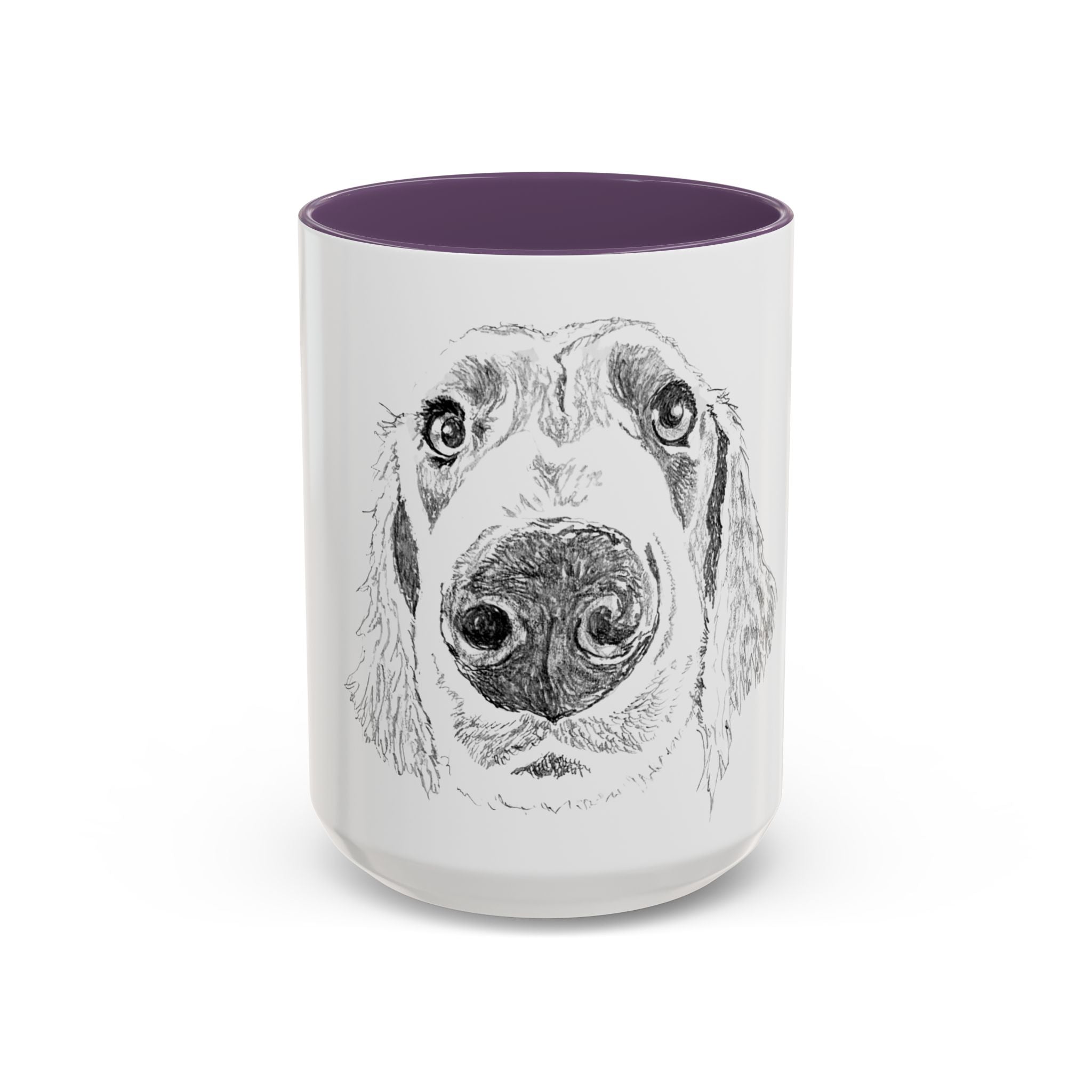 Rocket Bear - Long Haired Weimaraner Coffee Mug