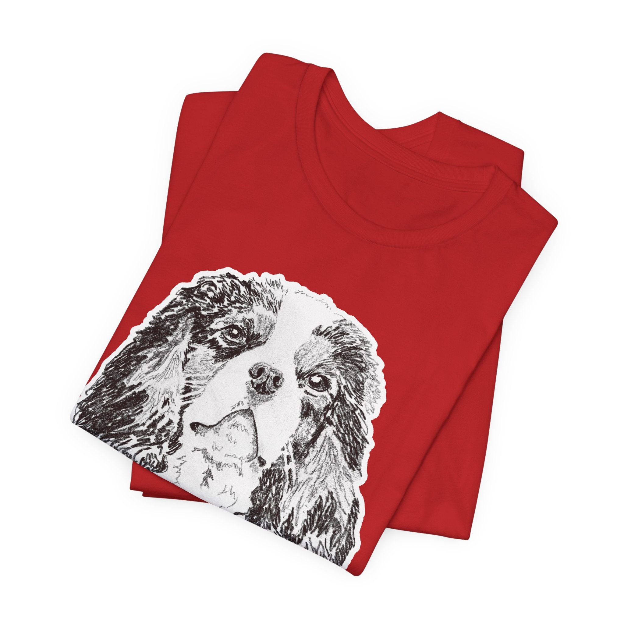 Cavalier Spaniel - Unisex Short Sleeve Tee