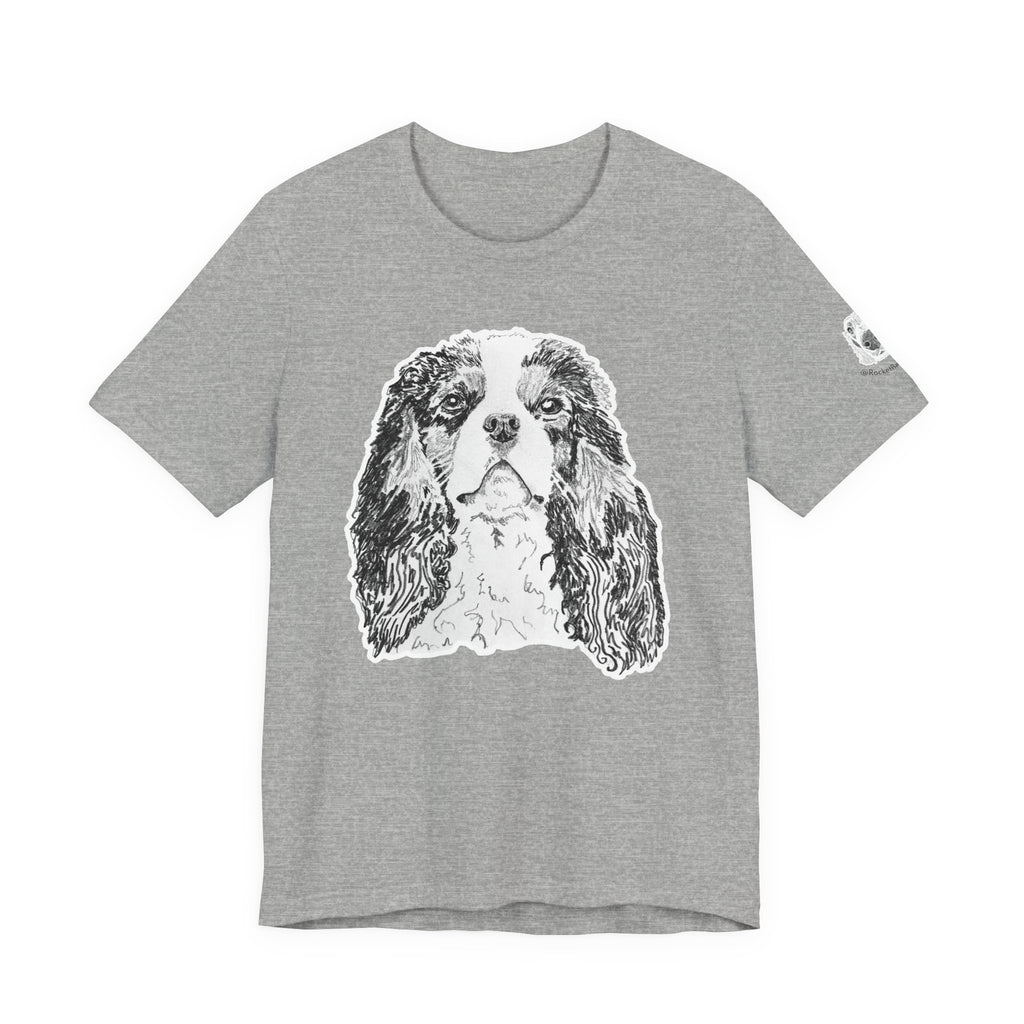 Cavalier Spaniel - Unisex Short Sleeve Tee