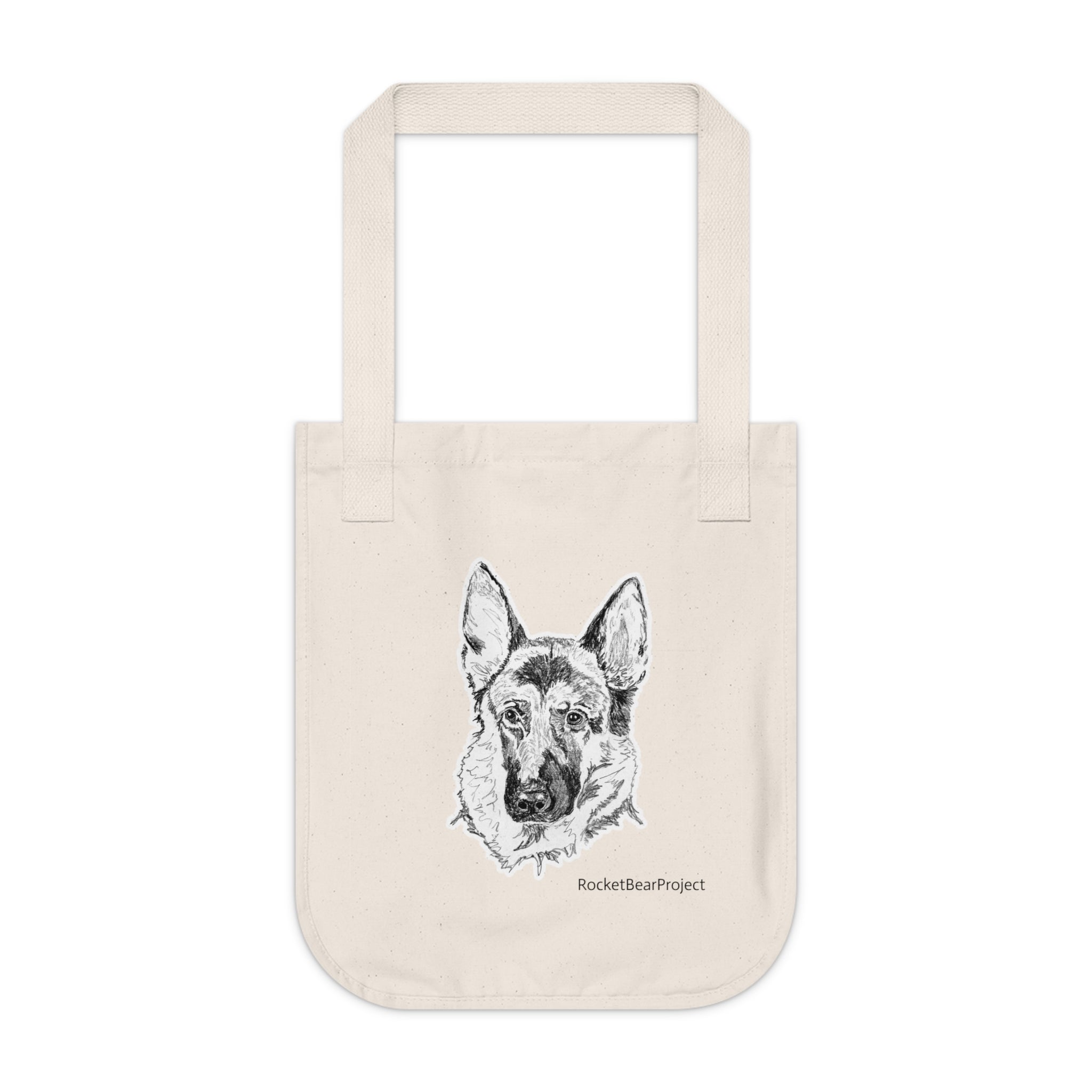 German Shepherd Tote Bag