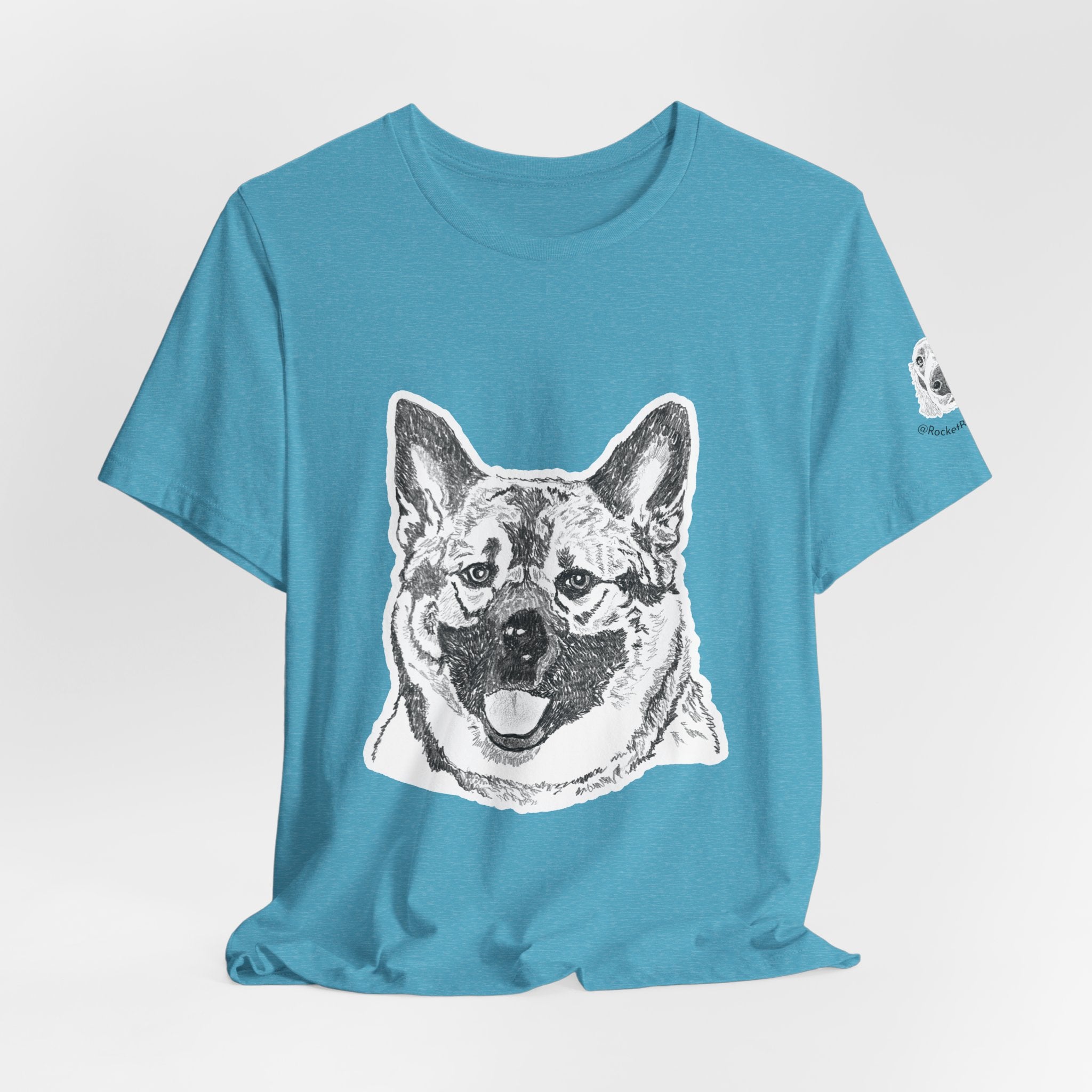Norwegian Elkhound Unisex Short Sleeve Tee