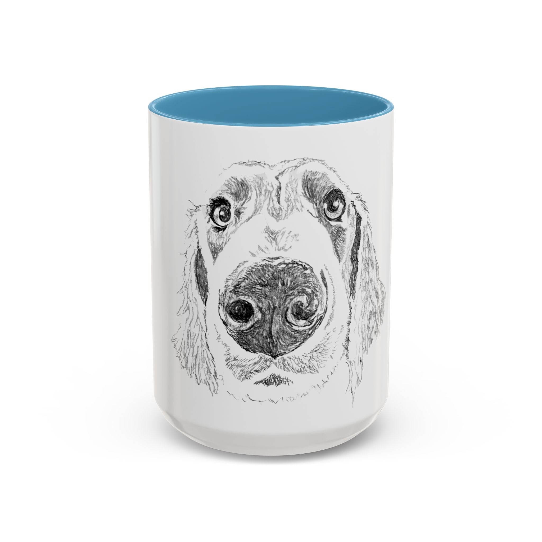 Rocket Bear - Long Haired Weimaraner Coffee Mug