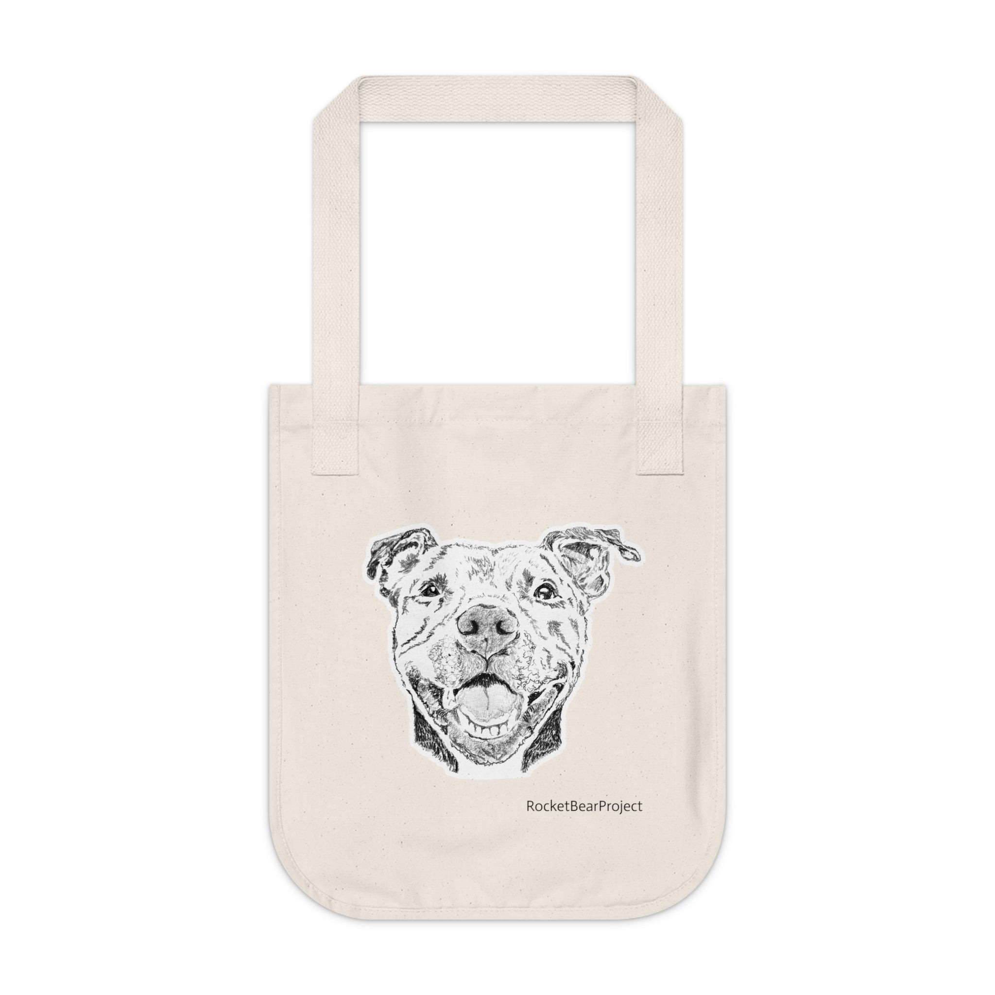 Pitbull Tote Bag