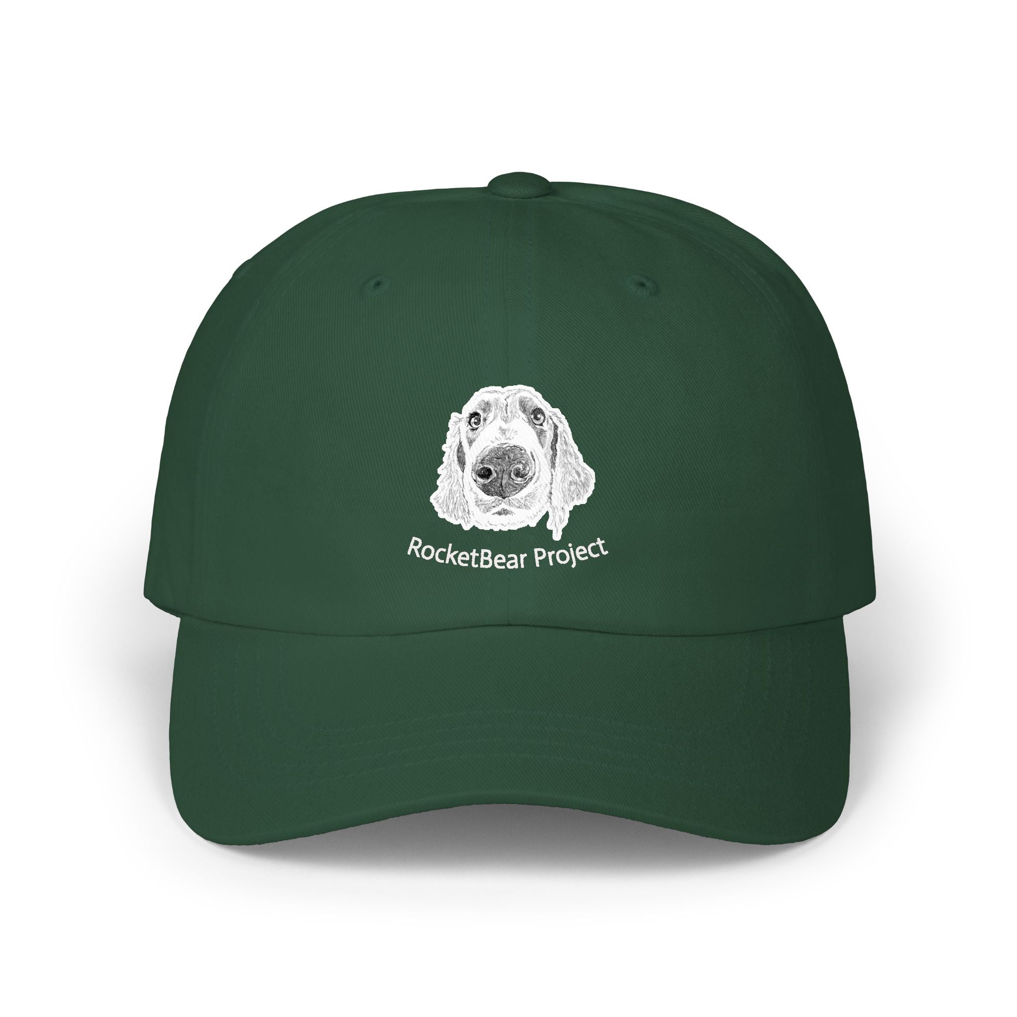 RocketBear - Long Haired Weimaraner Baseball Cap
