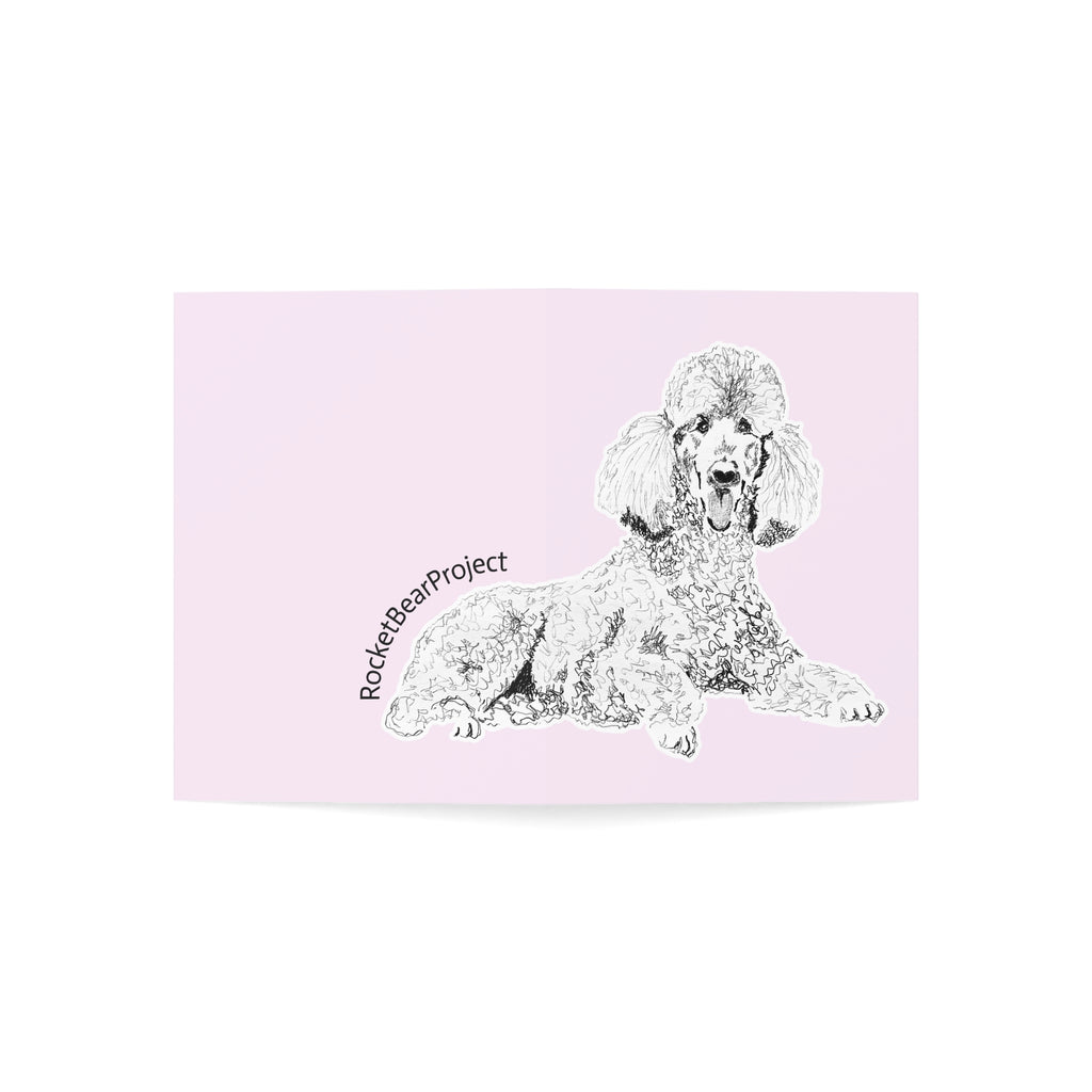Poodle Greeting Cards