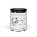 Long Haired Weimaraner Candle
