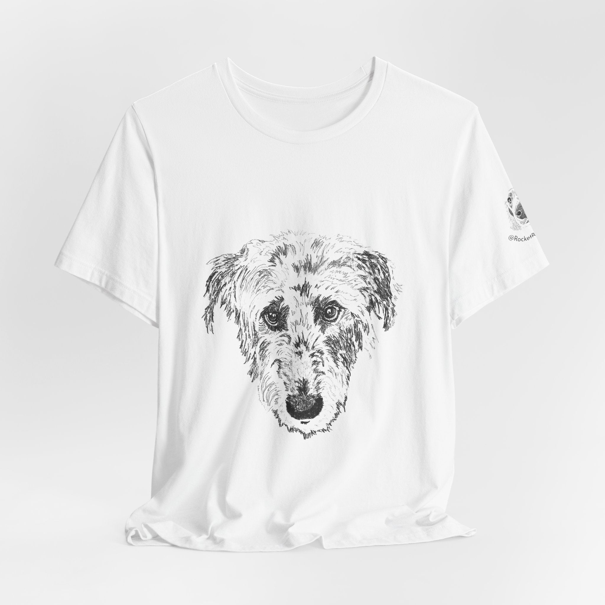 Irish Wolfhound Unisex Short Sleeve Tee
