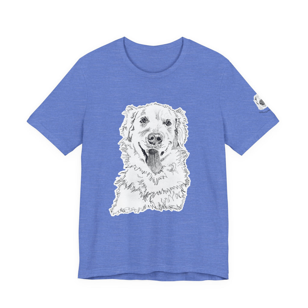Golden Retriever Puppy - Unisex Short Sleeve Tee