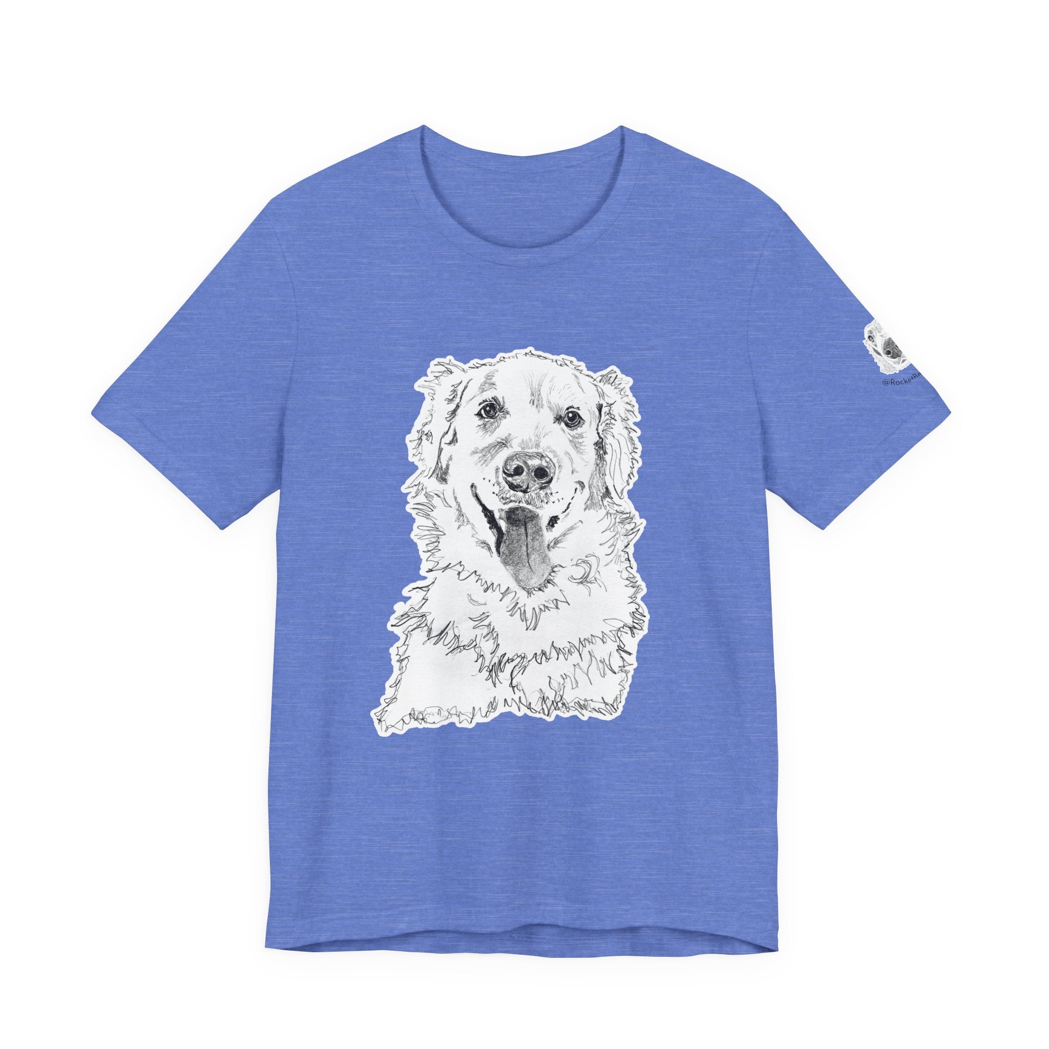 Golden Retriever Puppy - Unisex Short Sleeve Tee