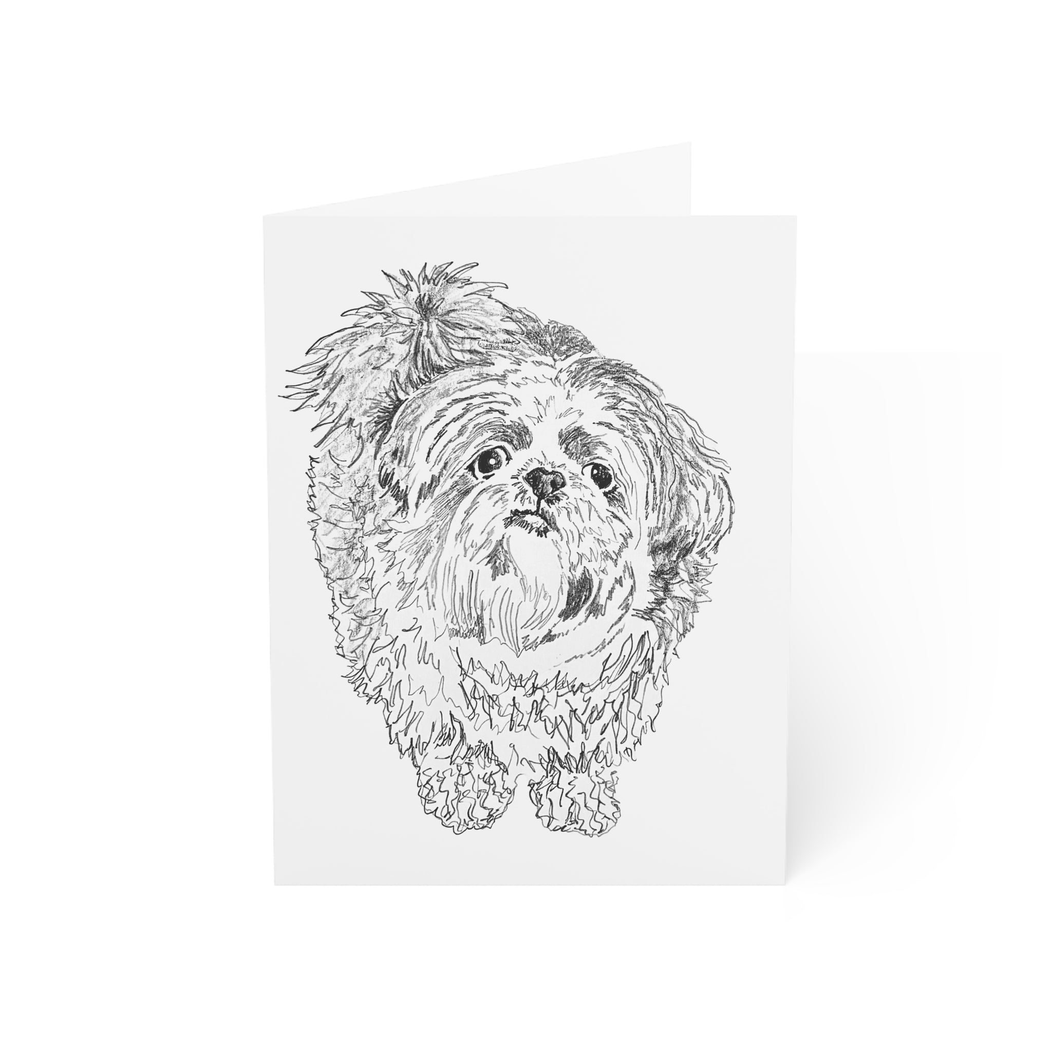 Shih Tzu Greeting Cards