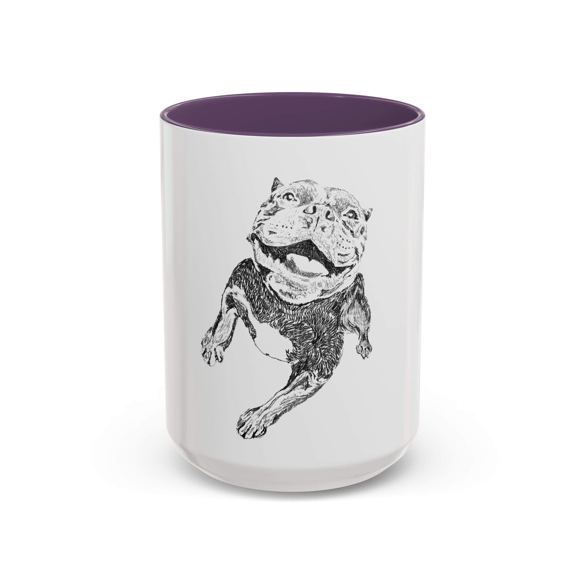 Smiling Pit Bull Mug