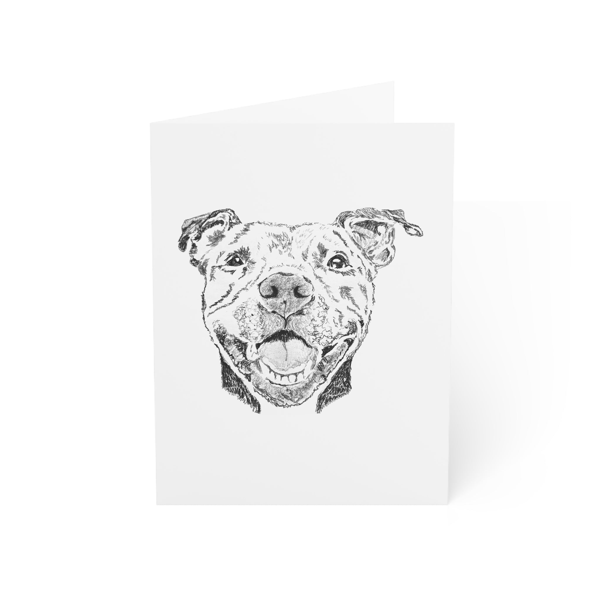 Pit Bull Greeting Cards