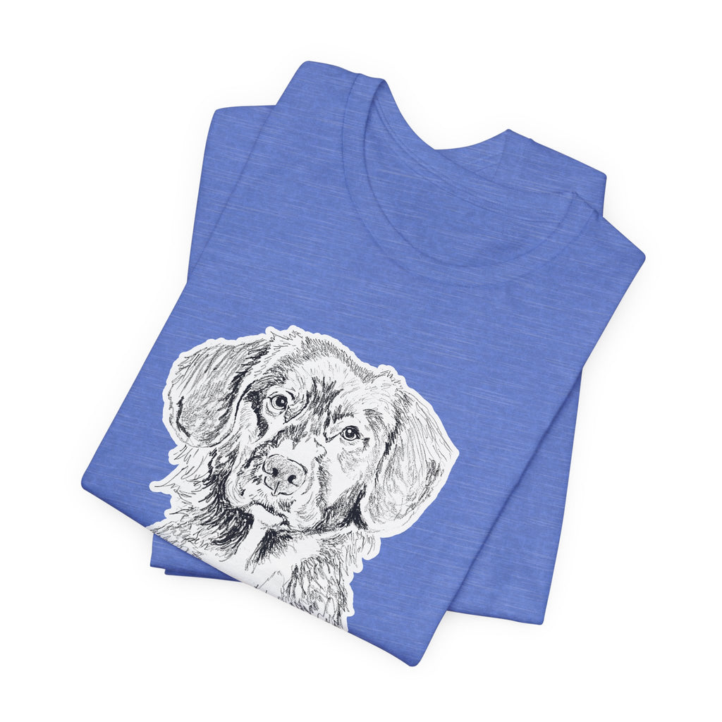 Duck Tolling Retriever Puppy - Unisex Short Sleeve Tee