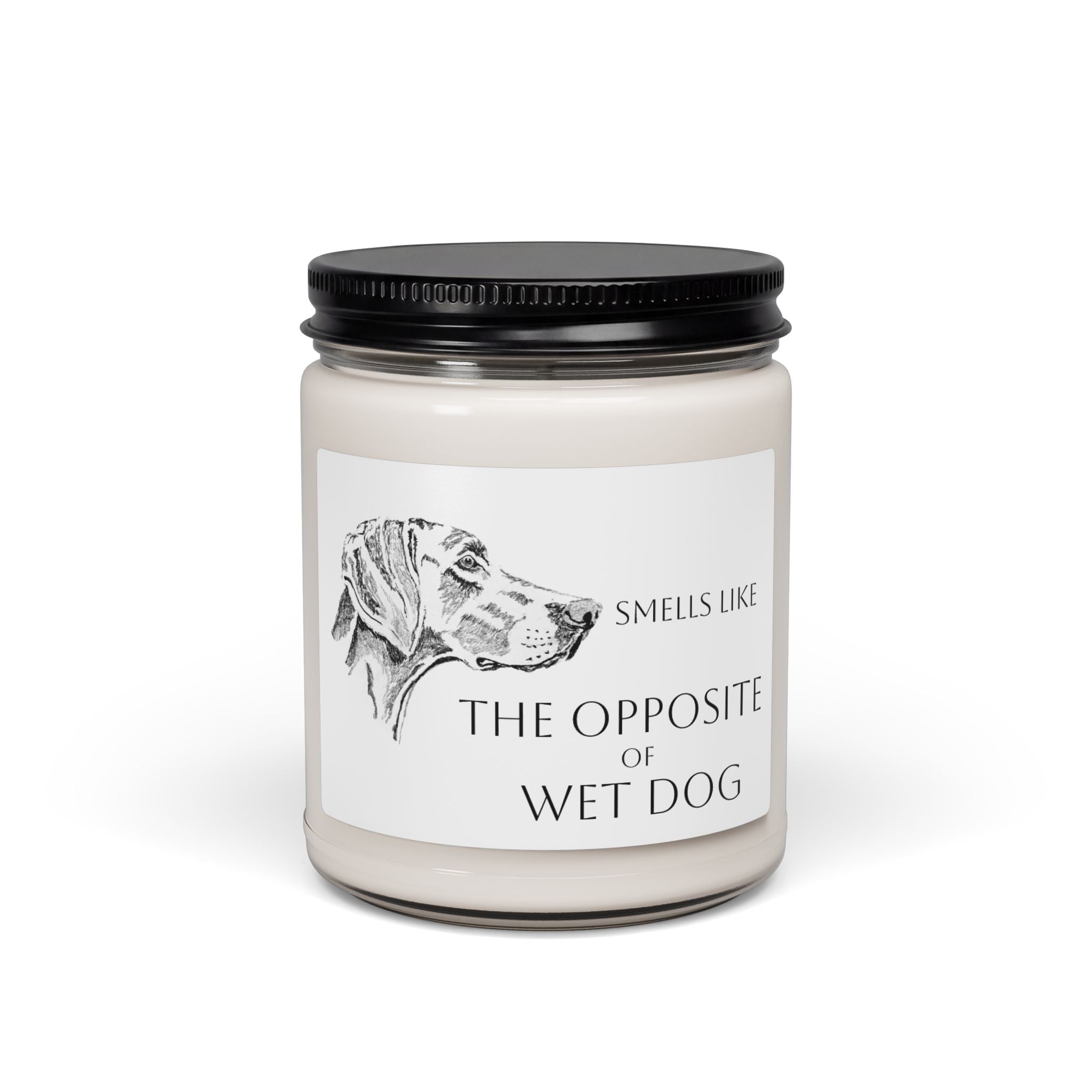 Weimaraner Candle