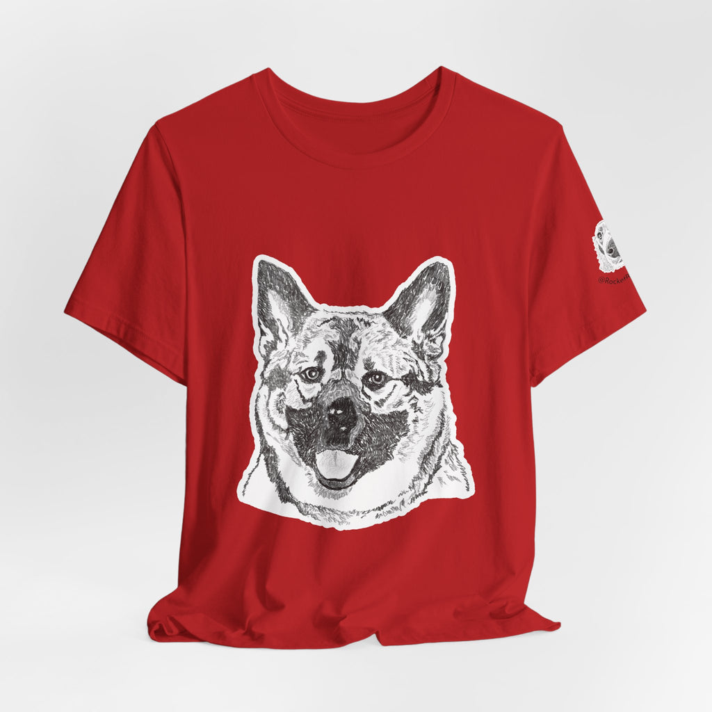 Norwegian Elkhound Unisex Short Sleeve Tee
