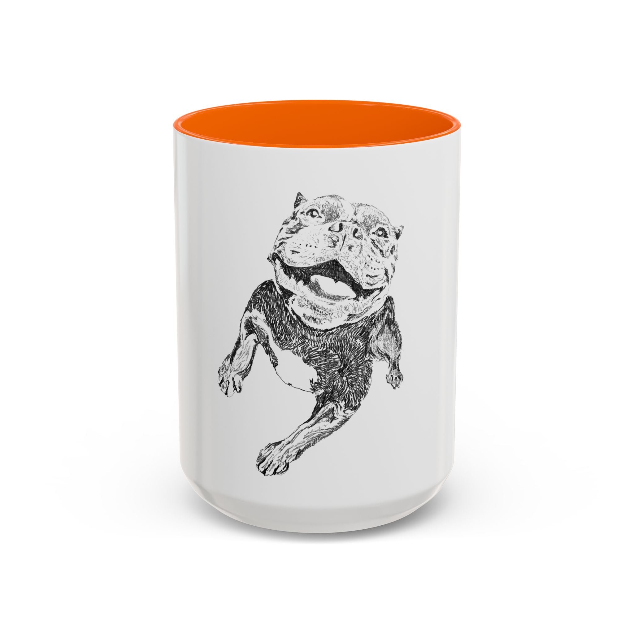 Smiling Pit Bull Mug