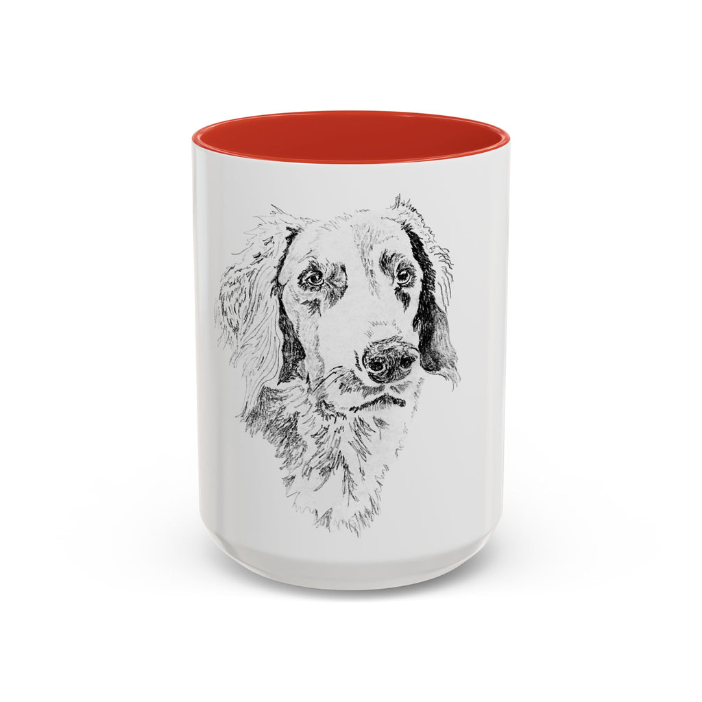 Long Haired Weimaraner Coffee Mug