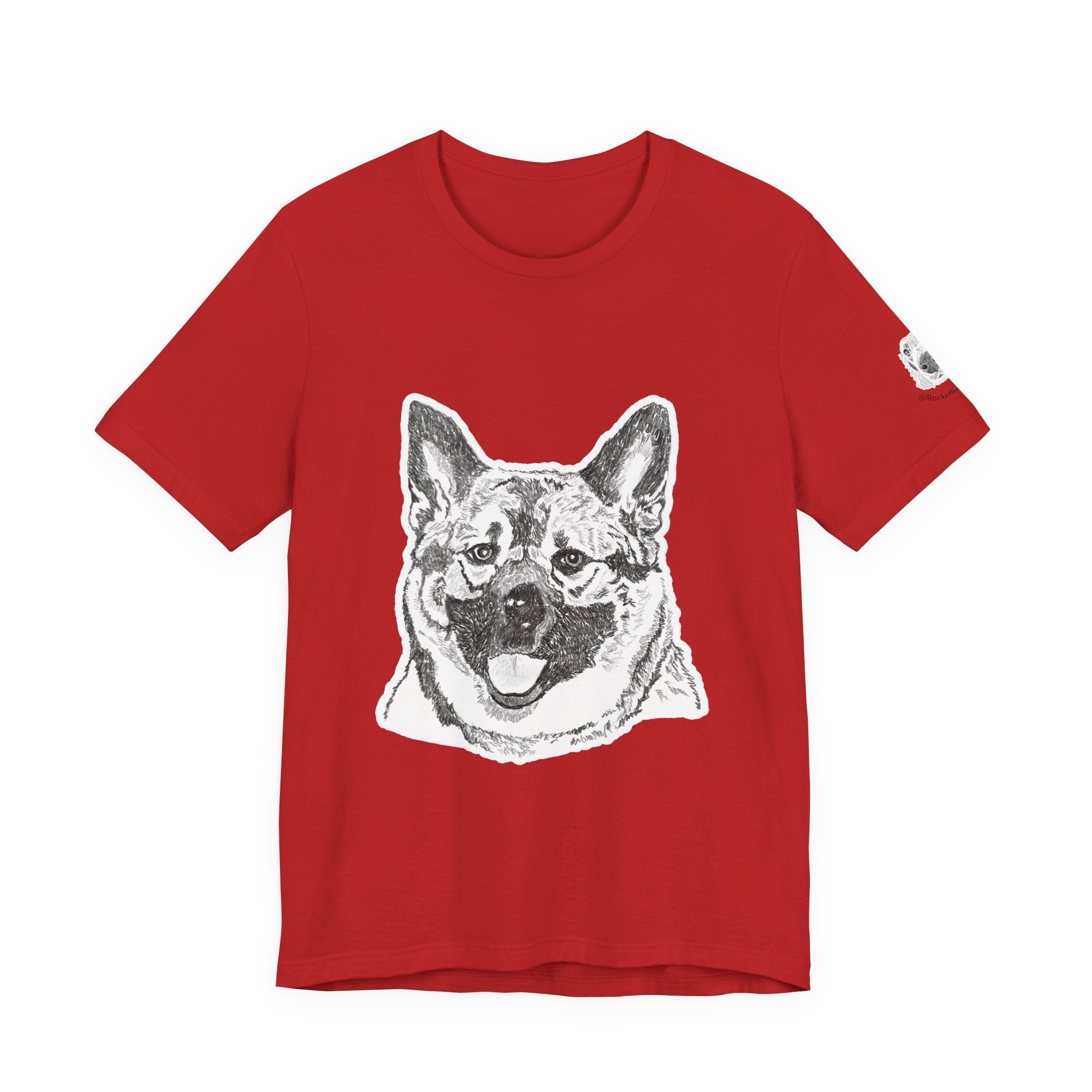 Norwegian Elkhound Unisex Short Sleeve Tee