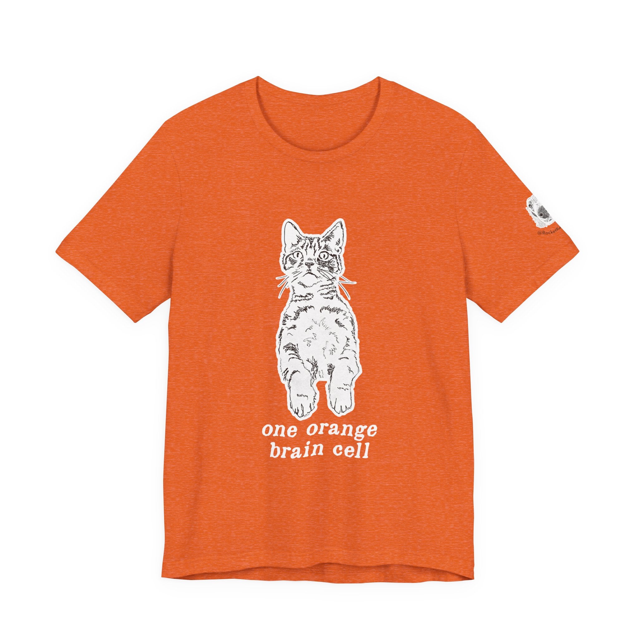 One Orange Brain Cell - Unisex Short Sleeve Tee