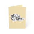Chocolate Lab Greeting Cards