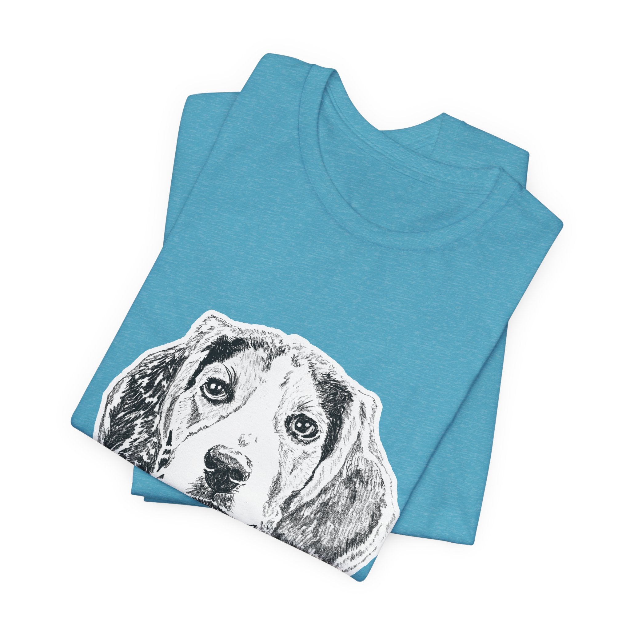 Stubborn Beagle - Unisex Short Sleeve Tee