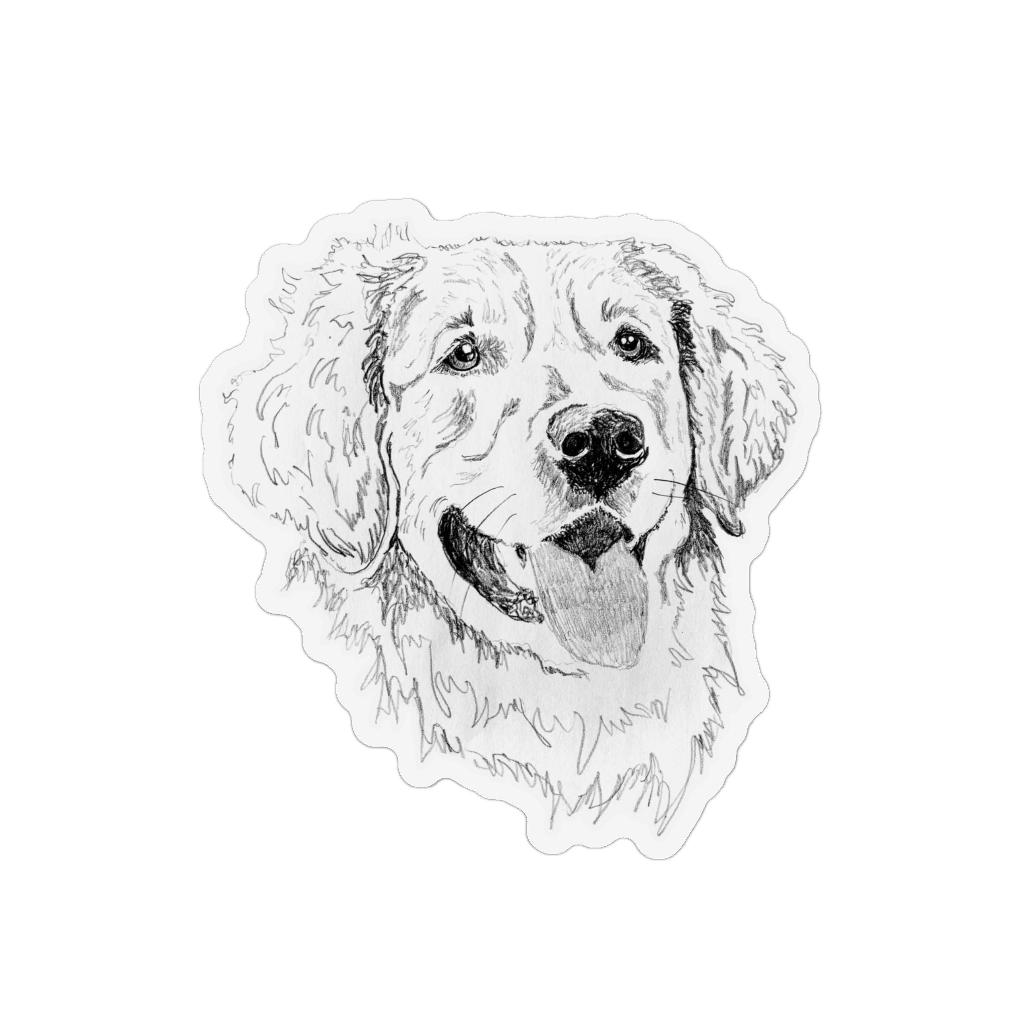 Golden Retriever Magnet