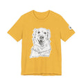 Golden Retriever Puppy - Unisex Short Sleeve Tee
