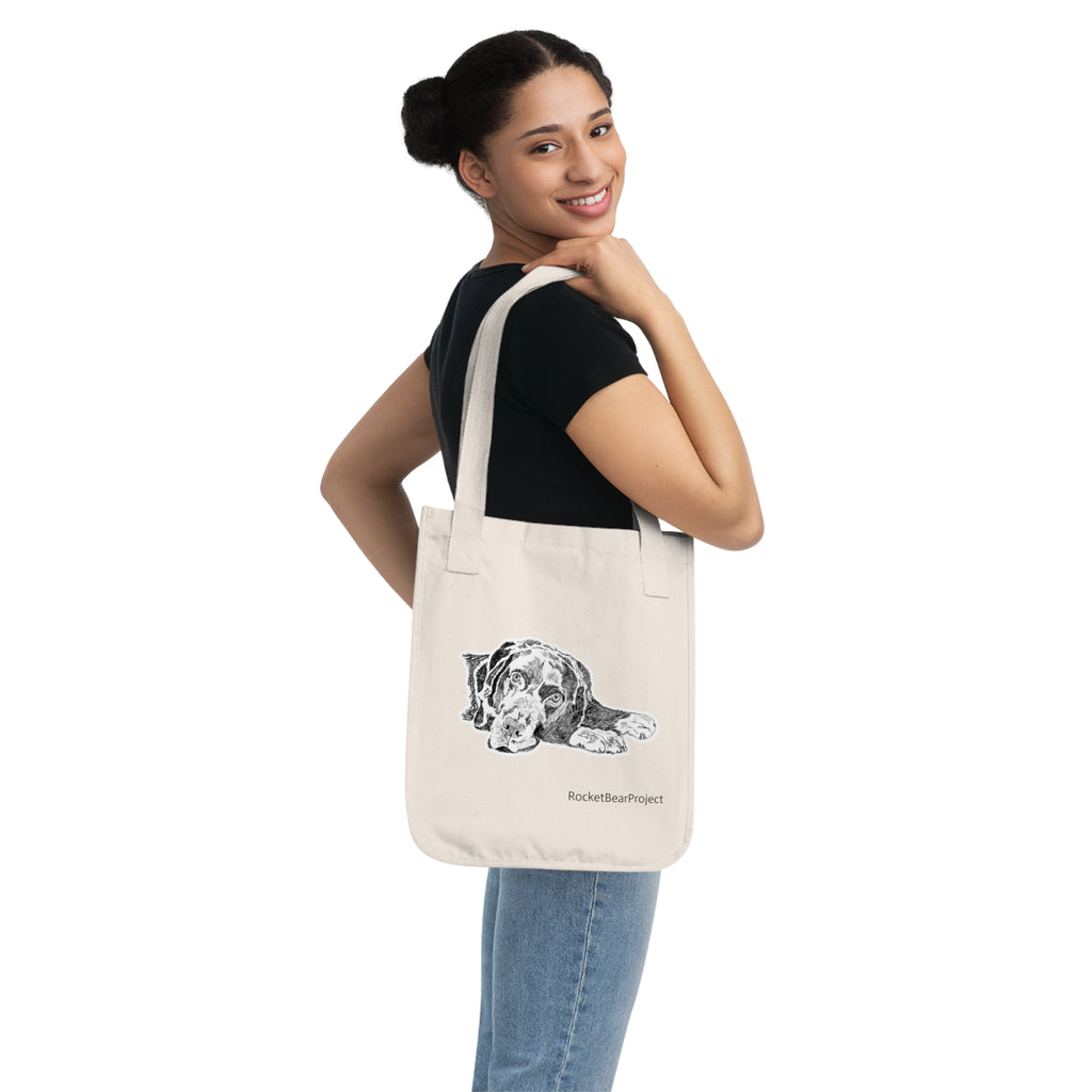 Chocolate Lab Tote Bag