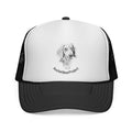 Long Haired Weimaraner Trucker Cap