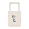 Greyhound Organic Canvas Tote Bag