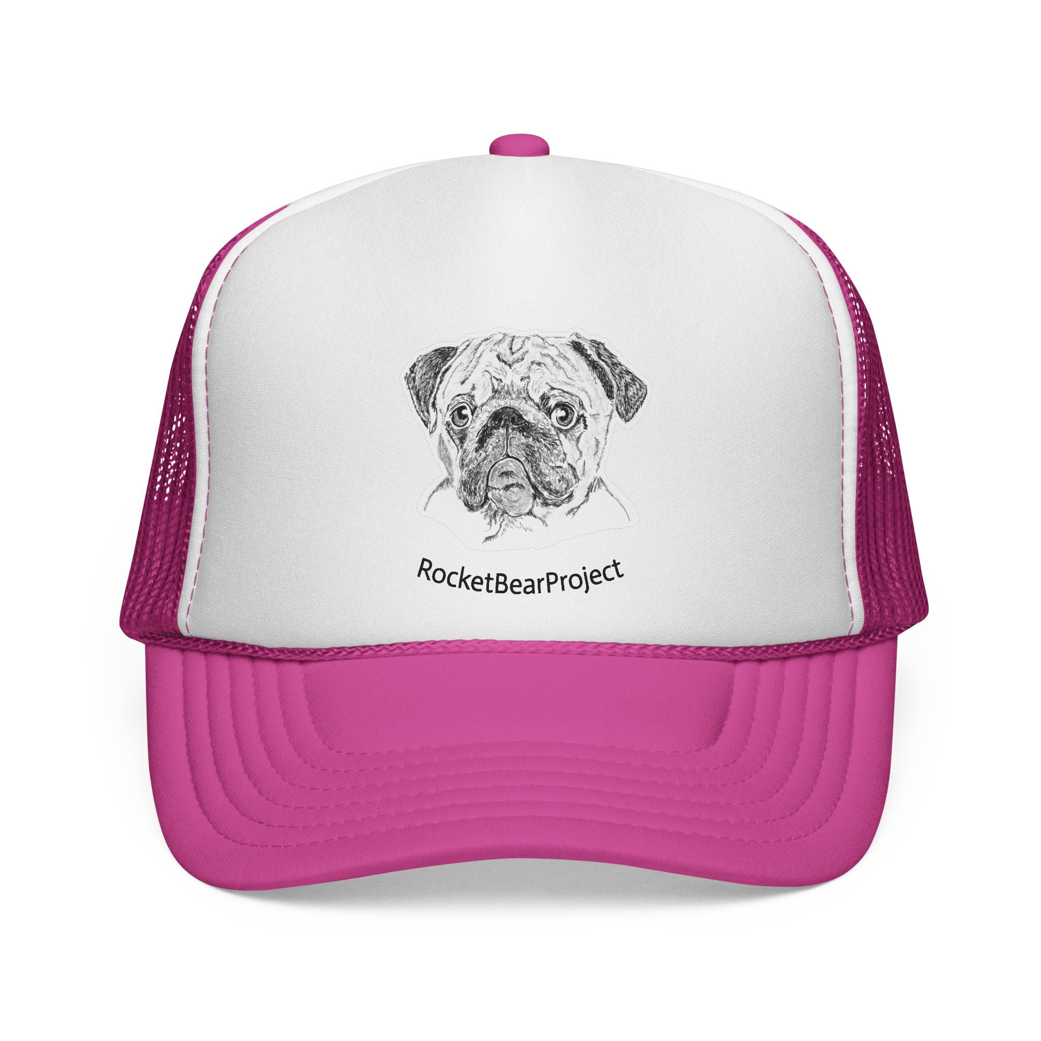Pug Trucker Cap