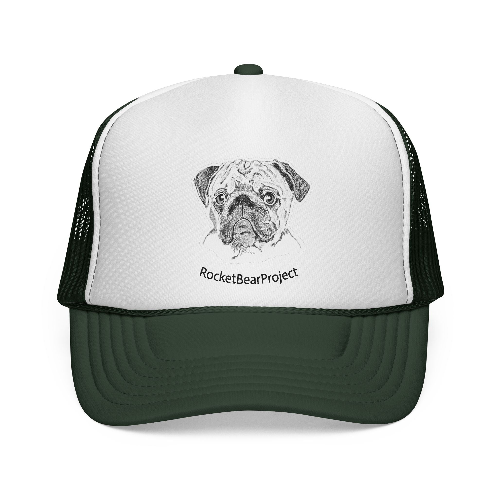 Pug Trucker Cap