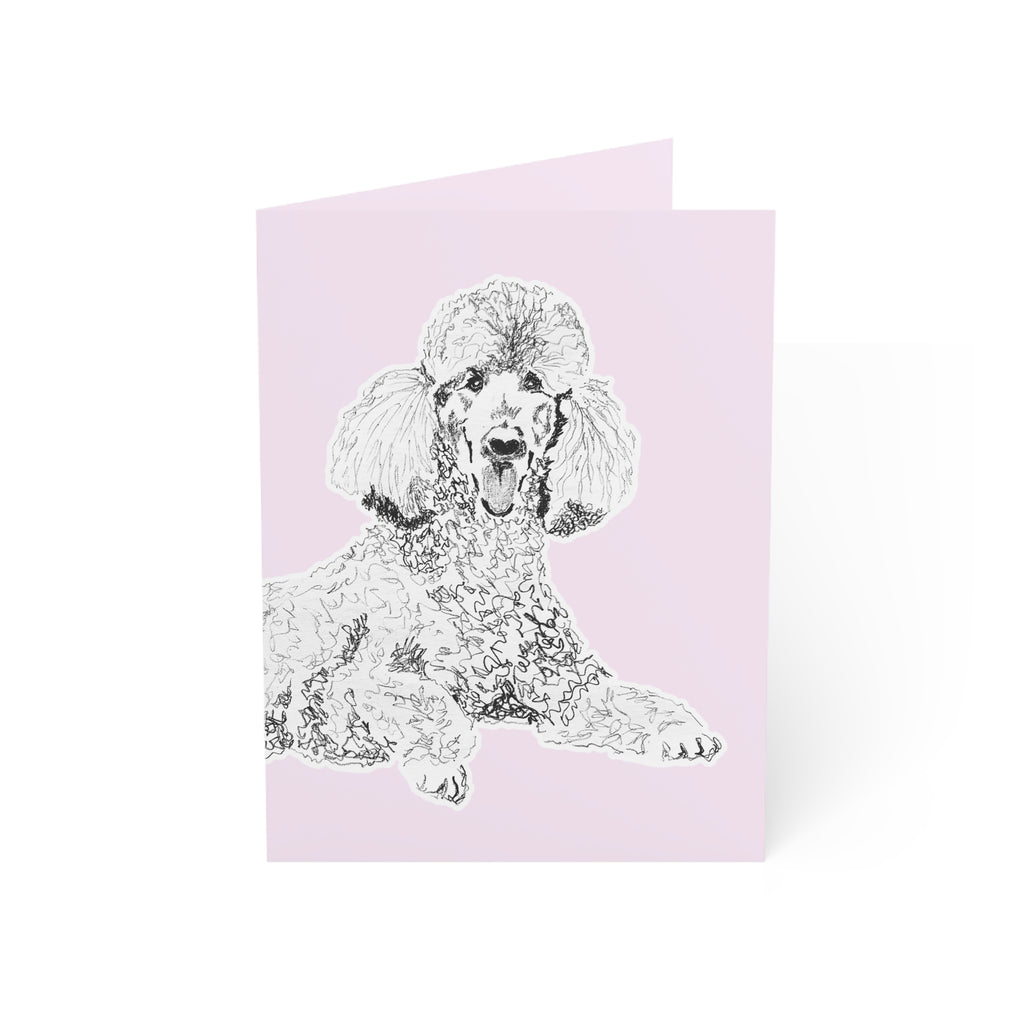 Poodle Greeting Cards
