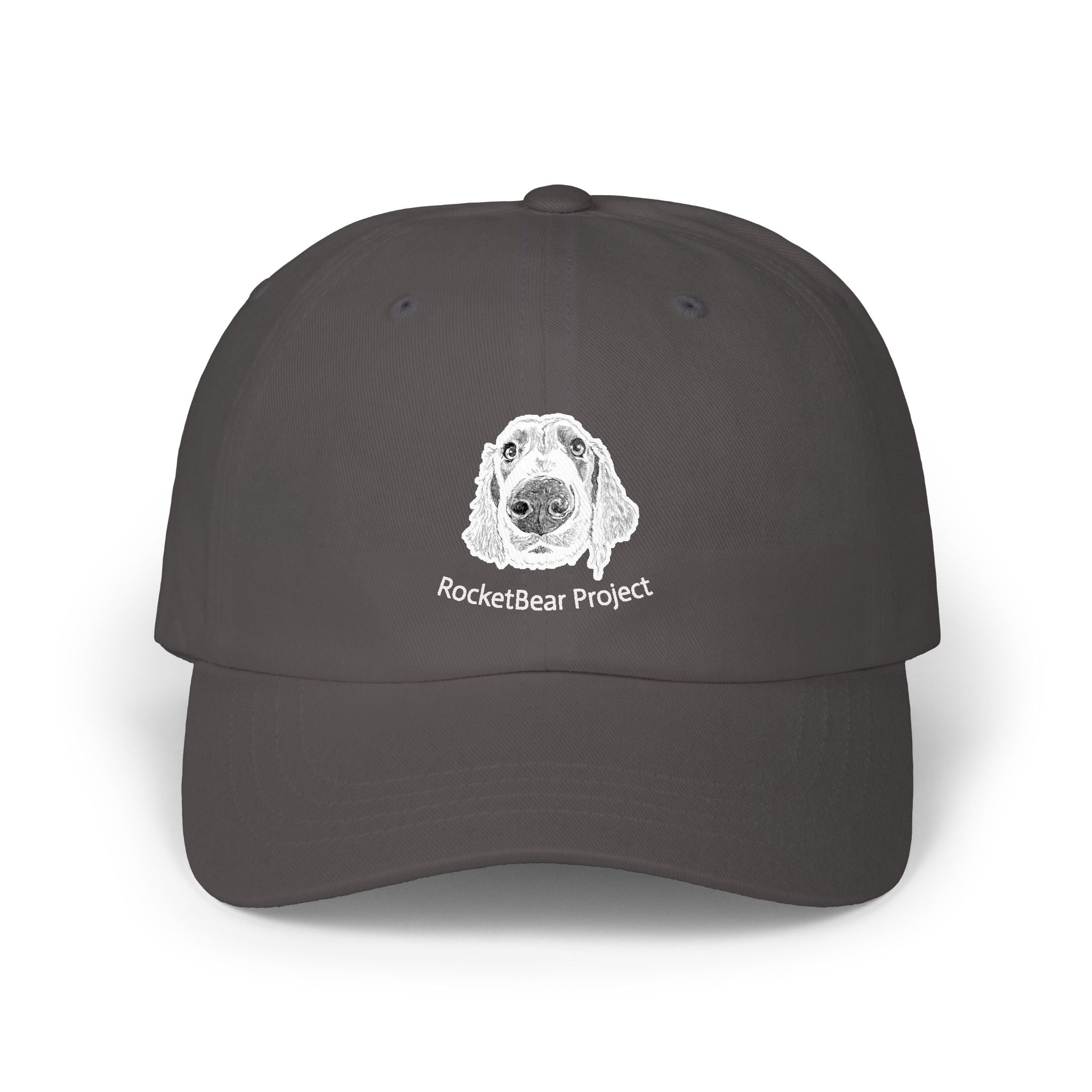 RocketBear - Long Haired Weimaraner Baseball Cap