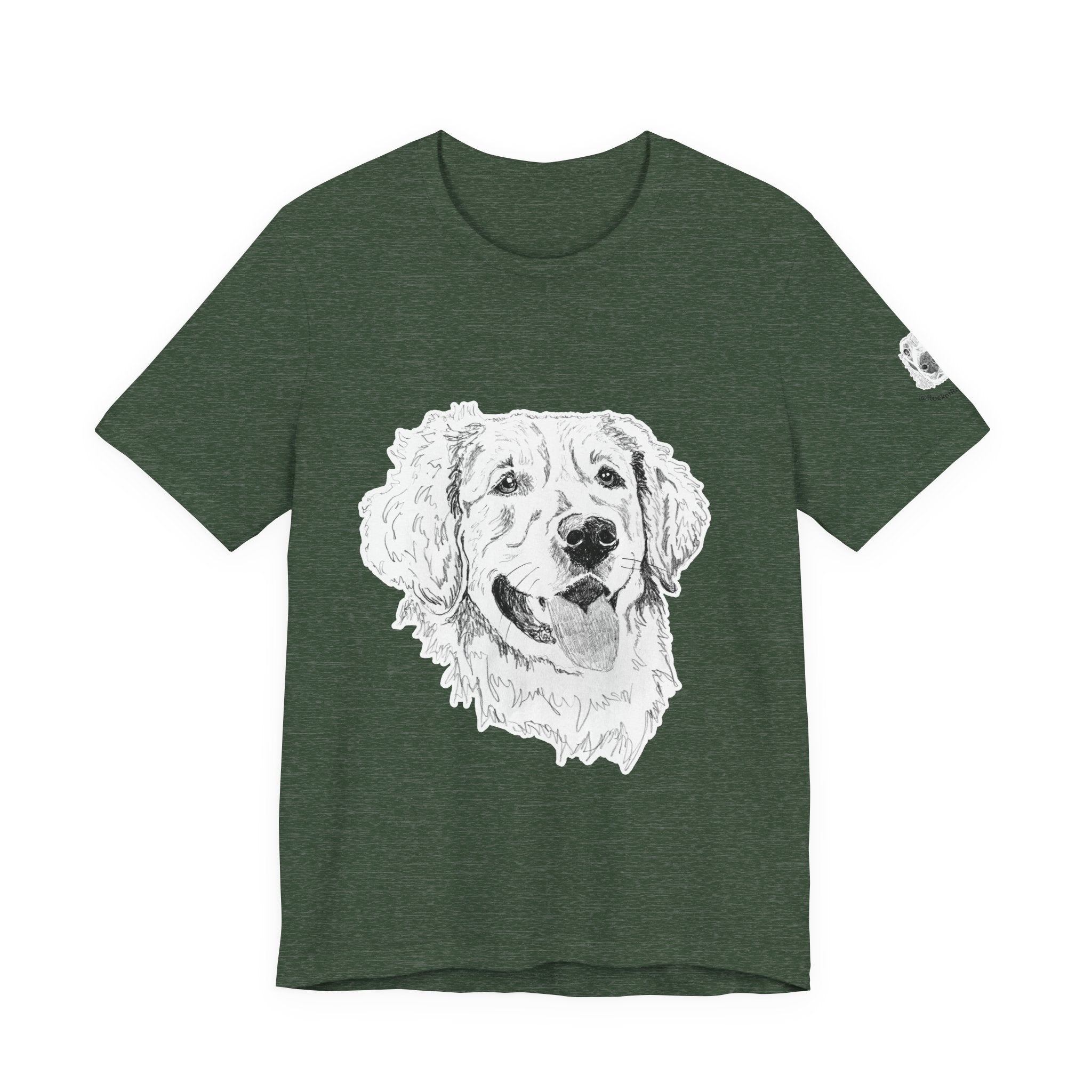 Golden Retriever - Unisex Short Sleeve Tee