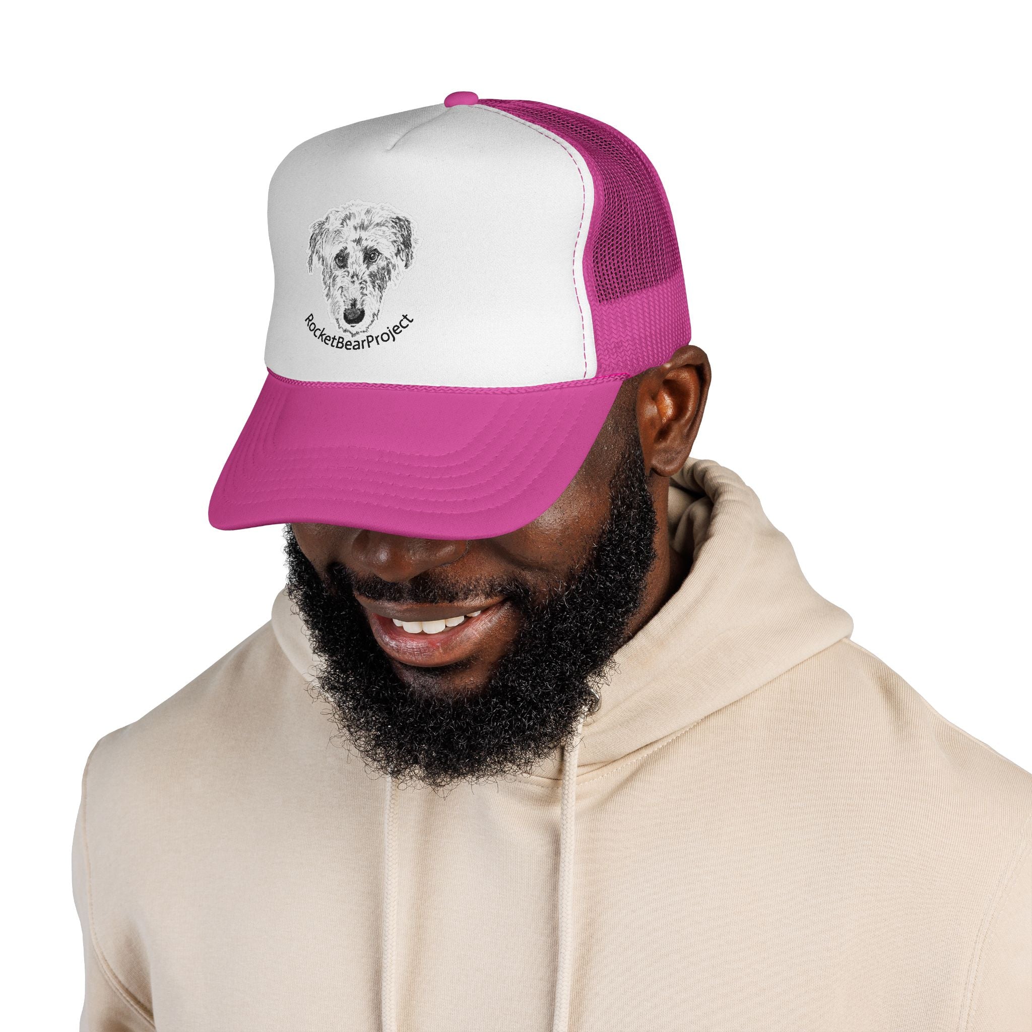 Irish Wolfhound Trucker Cap