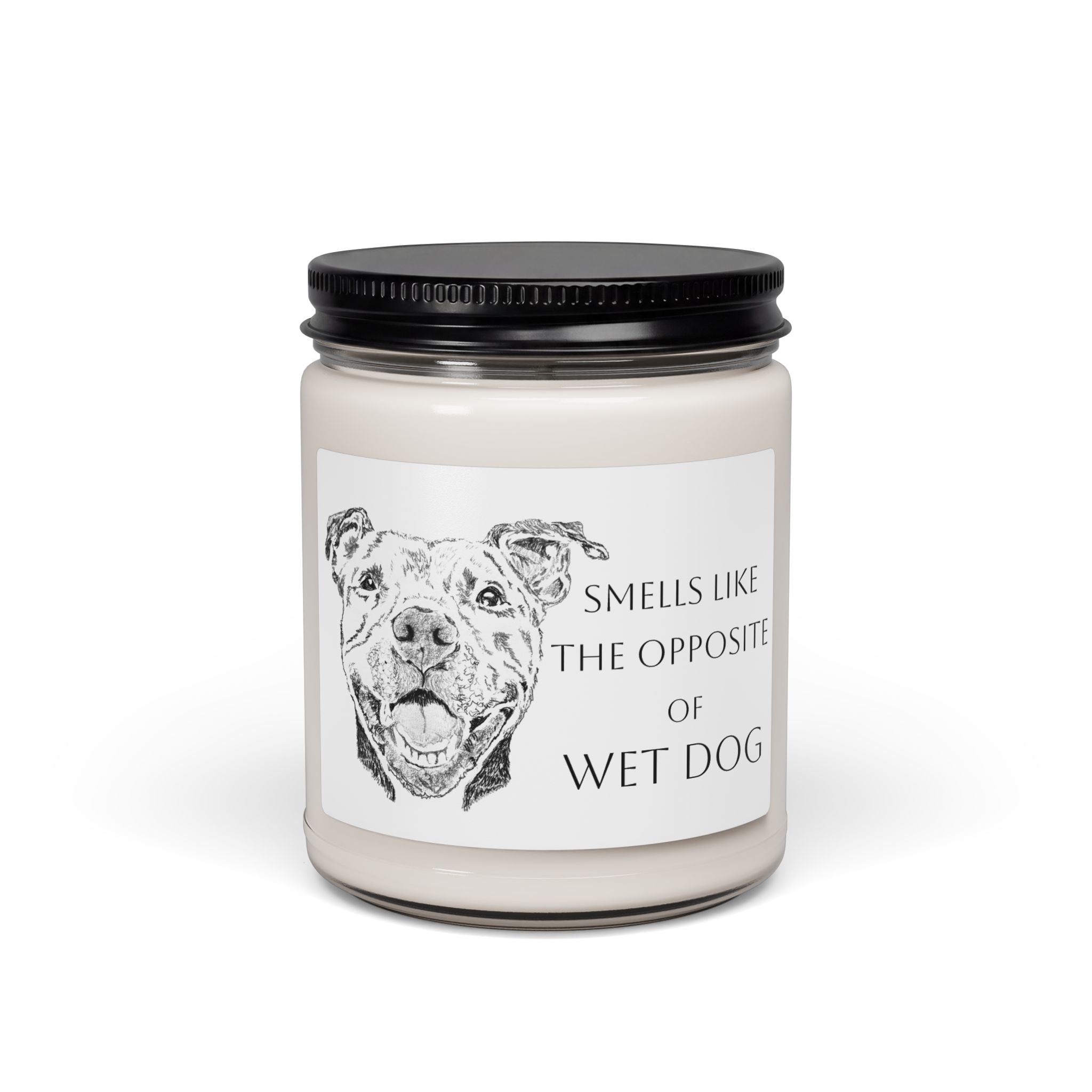 Pit Bull Candle
