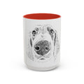 Rocket Bear - Long Haired Weimaraner Coffee Mug